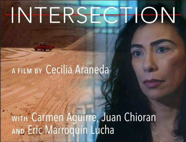 The poster for the movie Intersection.